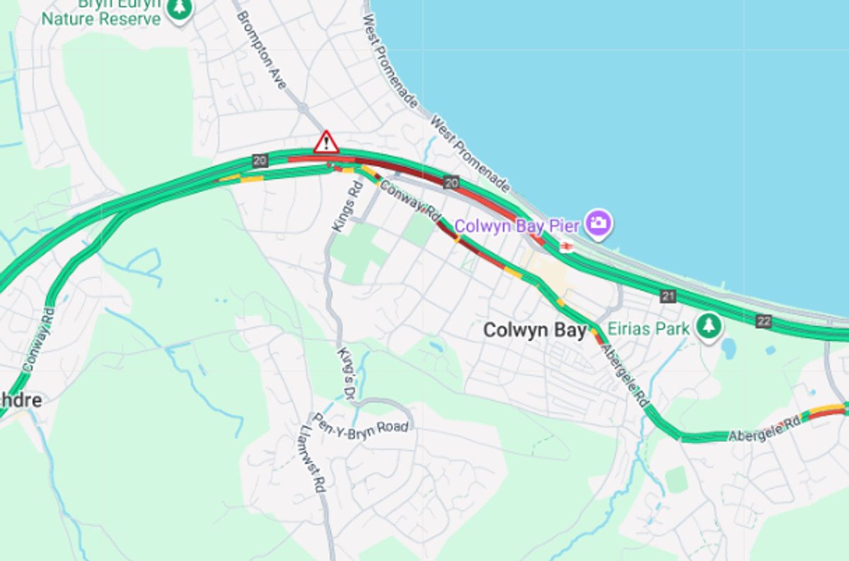 A55 crash today: Traffic gridlock reported as emergency services respond to multi-vehicle collision near the St Asaph junction following morning congestion