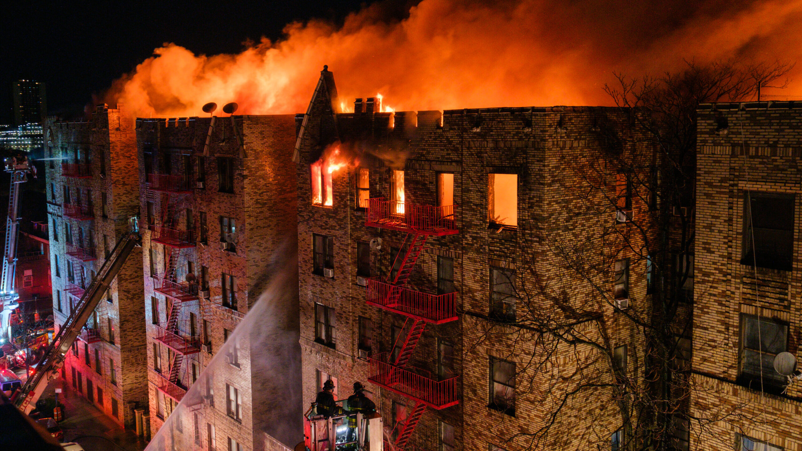Fire in Bronx New York Today: Multiple Units Respond as Blaze Erupts at Residential Complex Requiring Immediate Emergency Evacuation Efforts Across the Impacted Neighborhood