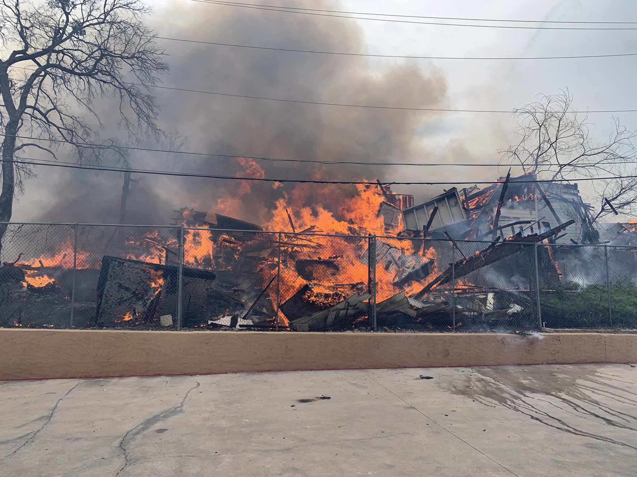 Fire in Austin Today: Industrial Warehouse Blaze Reported as Austin Fire Department Battles Large Structure Fire