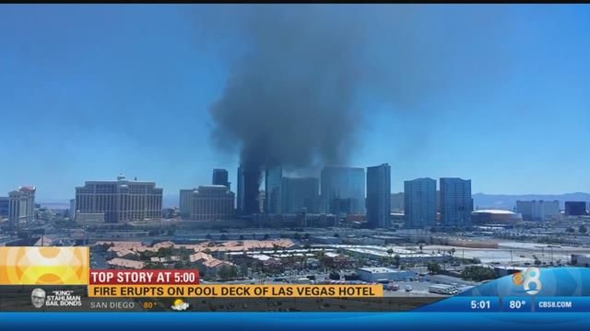 Fire in Las Vegas Today: Clark County Fire Department Battles Major Structure Blaze at Local Commercial Building as Officials Urge Residents to Avoid the Immediate Area